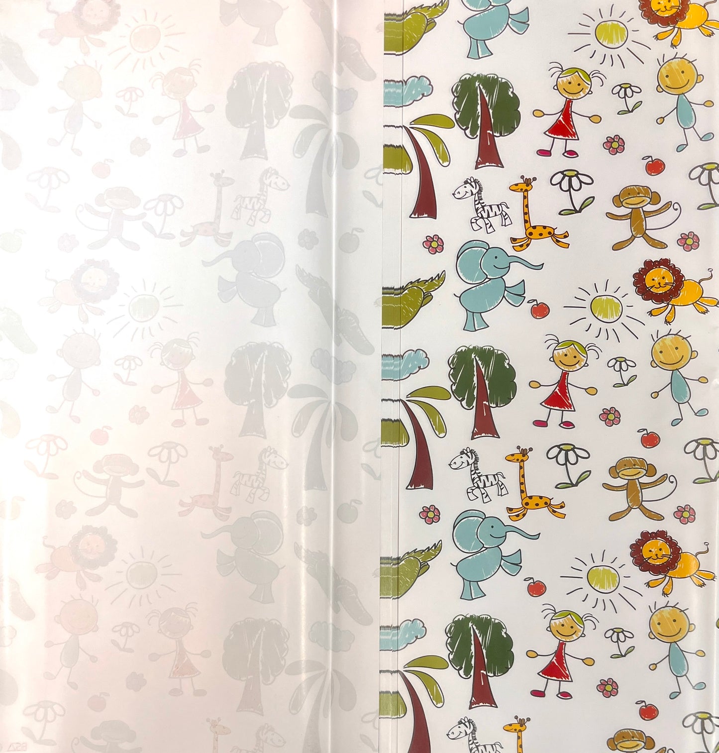 Doodling Print Gift Paper