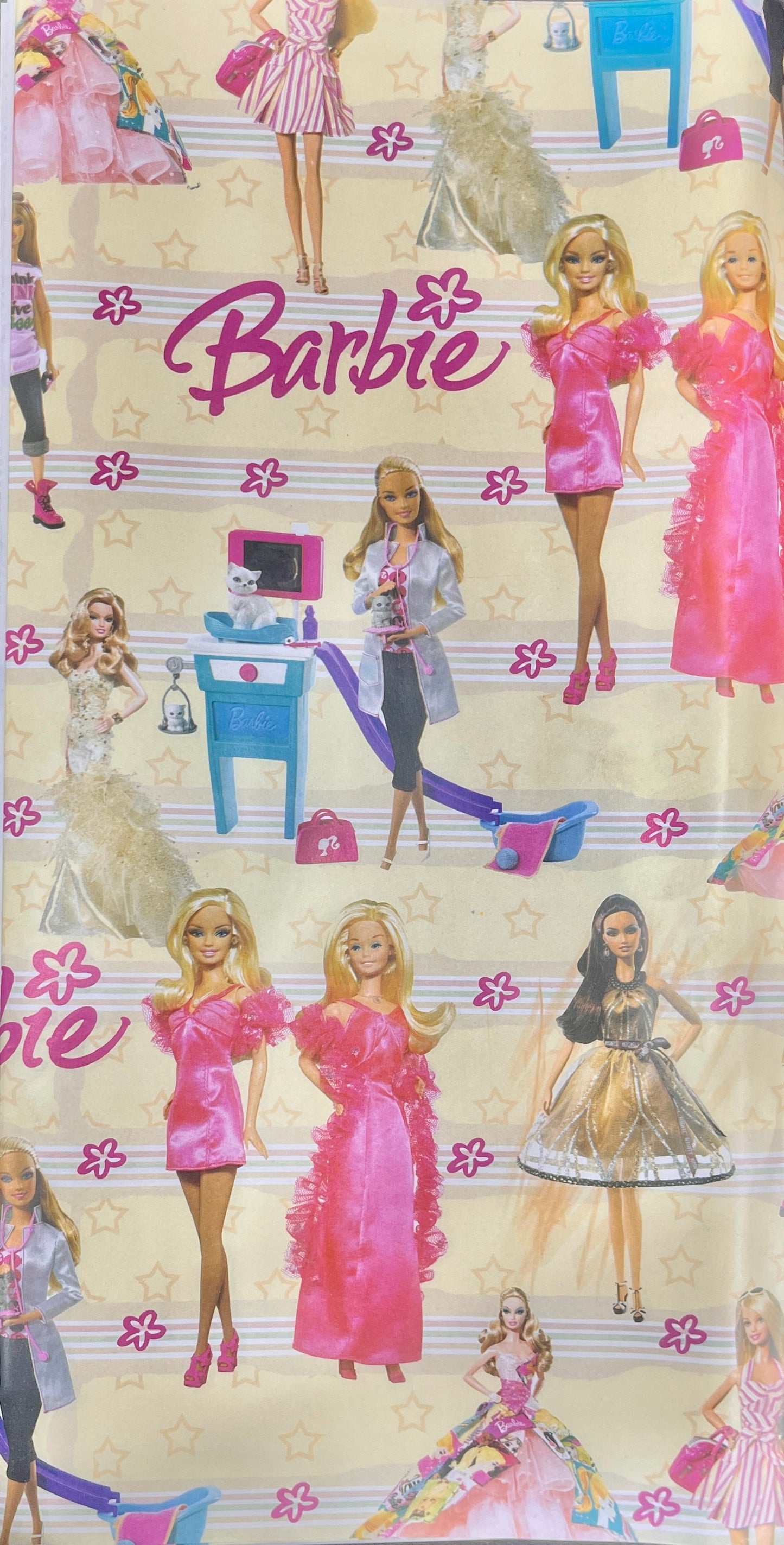 Barbie Printed Gift Wrapping Paper