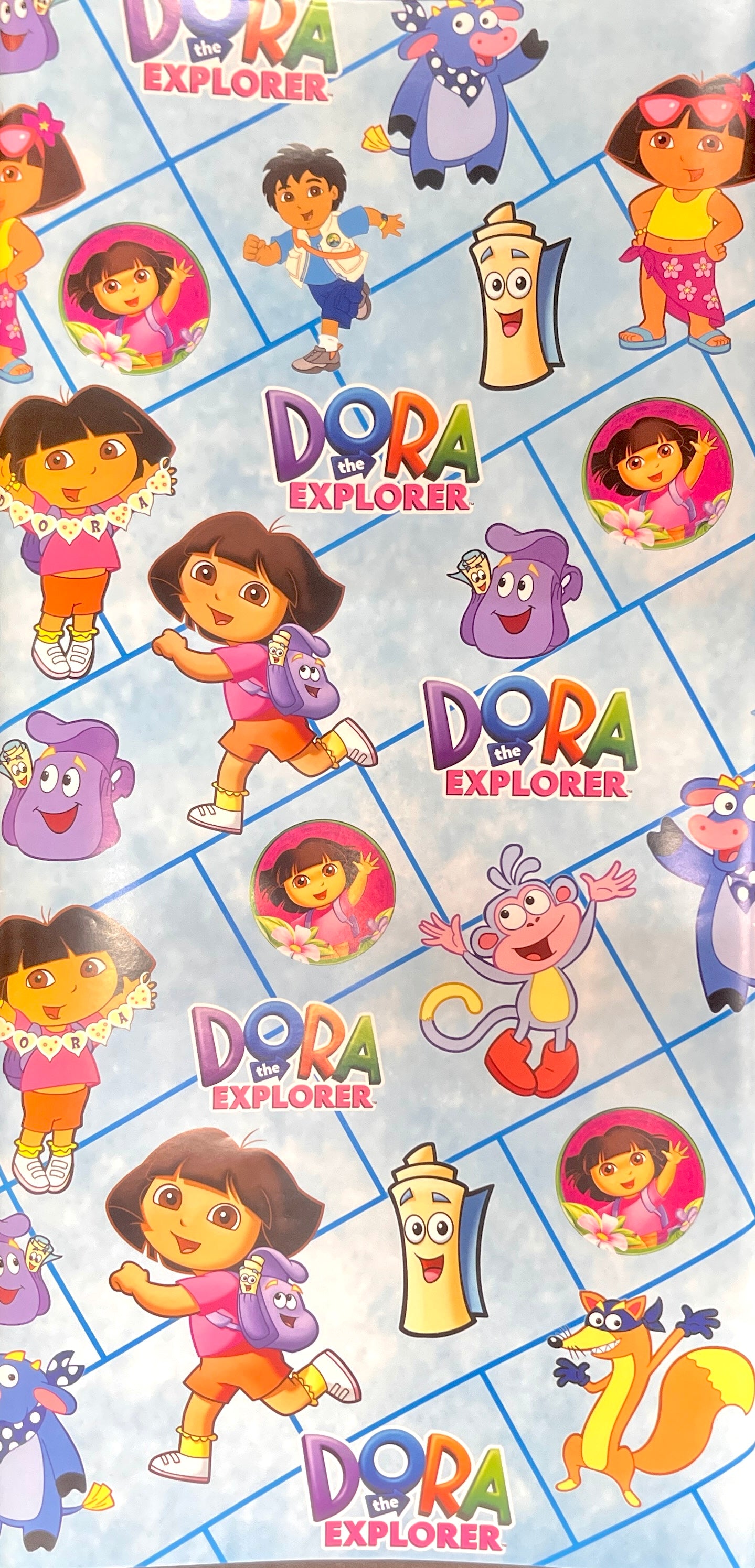 Dora Printed Gift Wrapping Papers