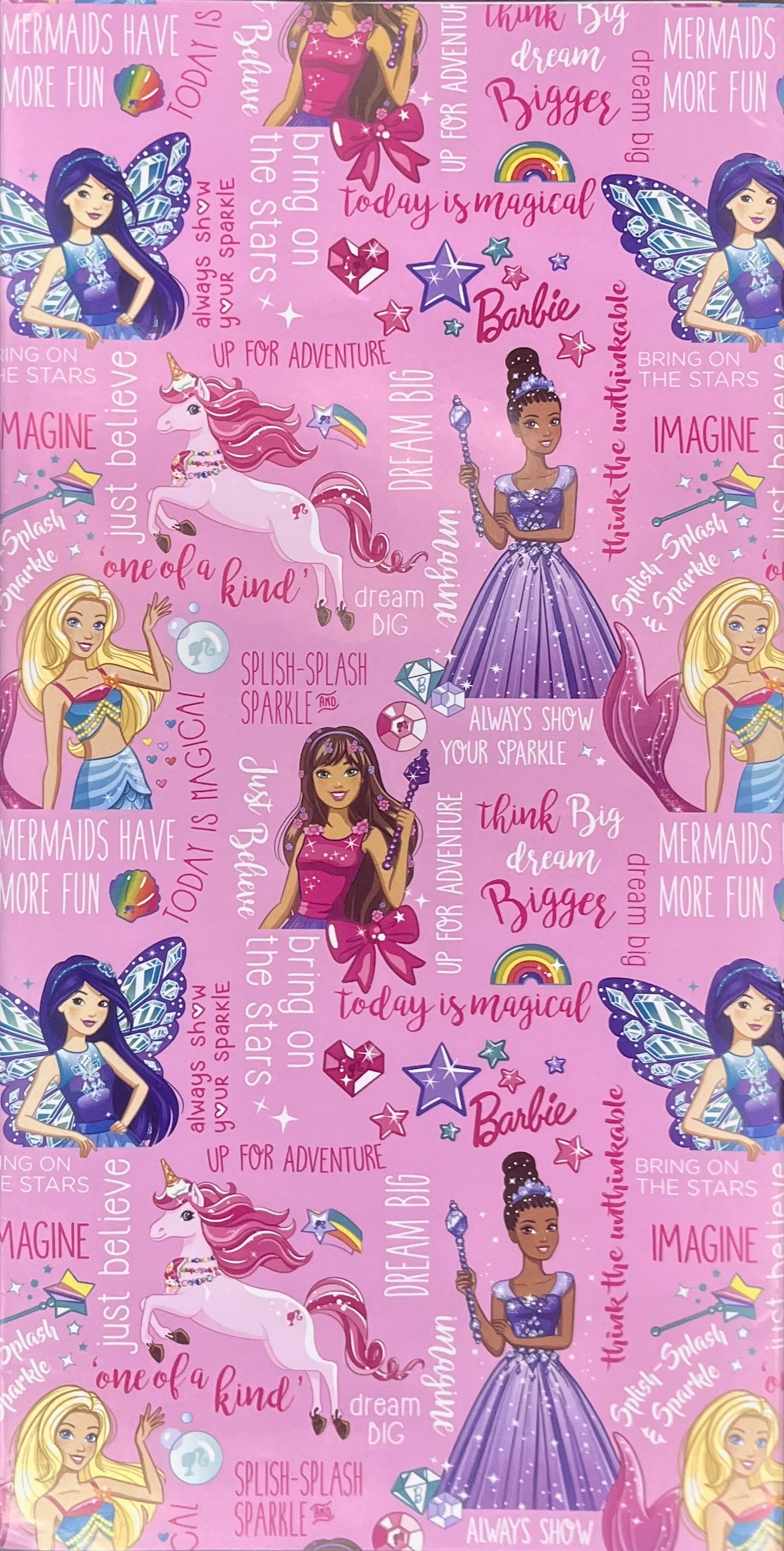 Barbie Printed Gift Wrapping Paper