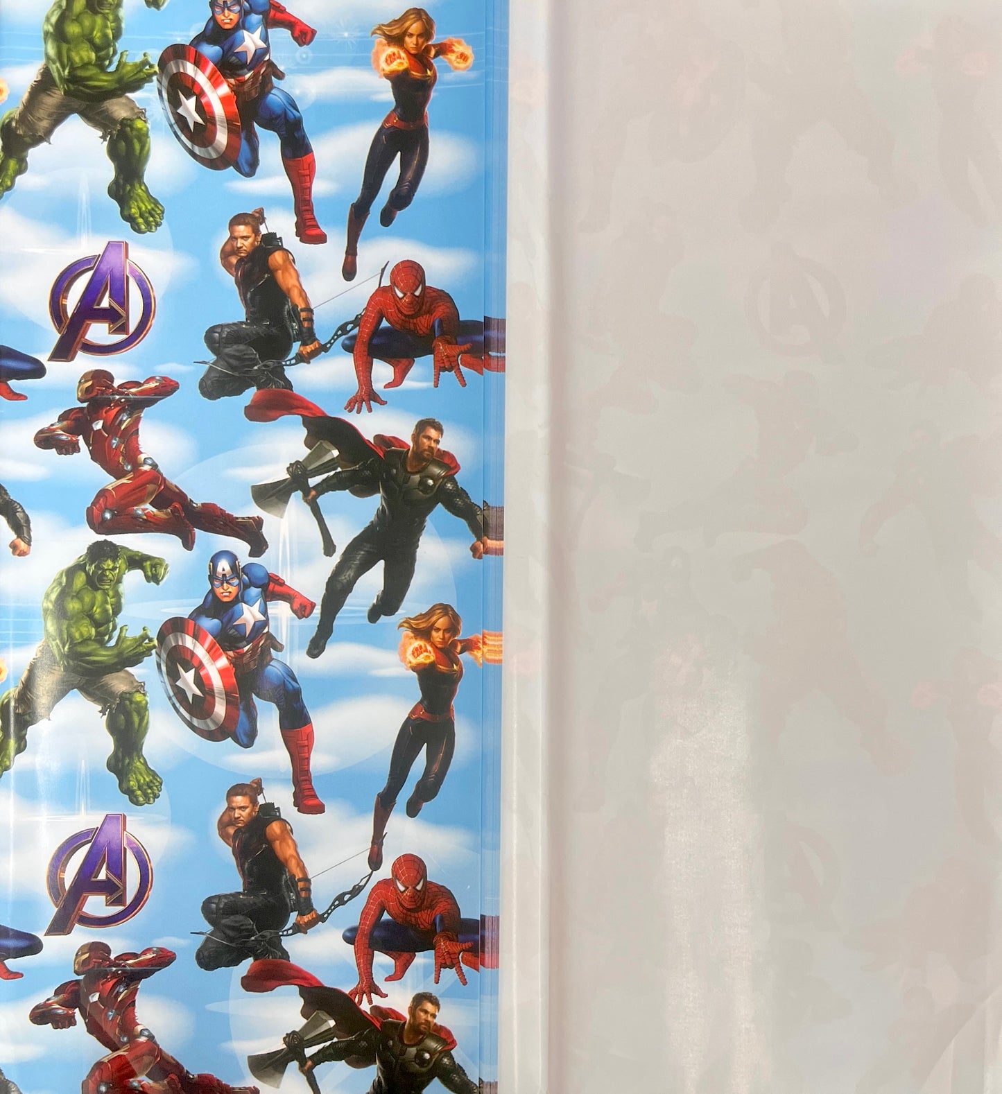 Avengers Themed Gift Wrapping Papers