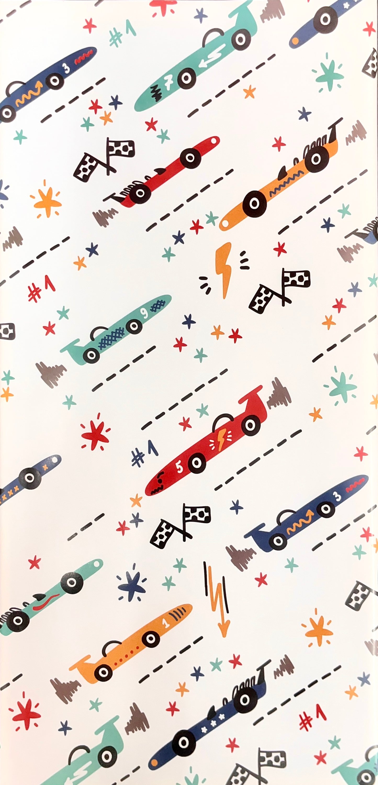 Cars Print Gift Wrapping Paper