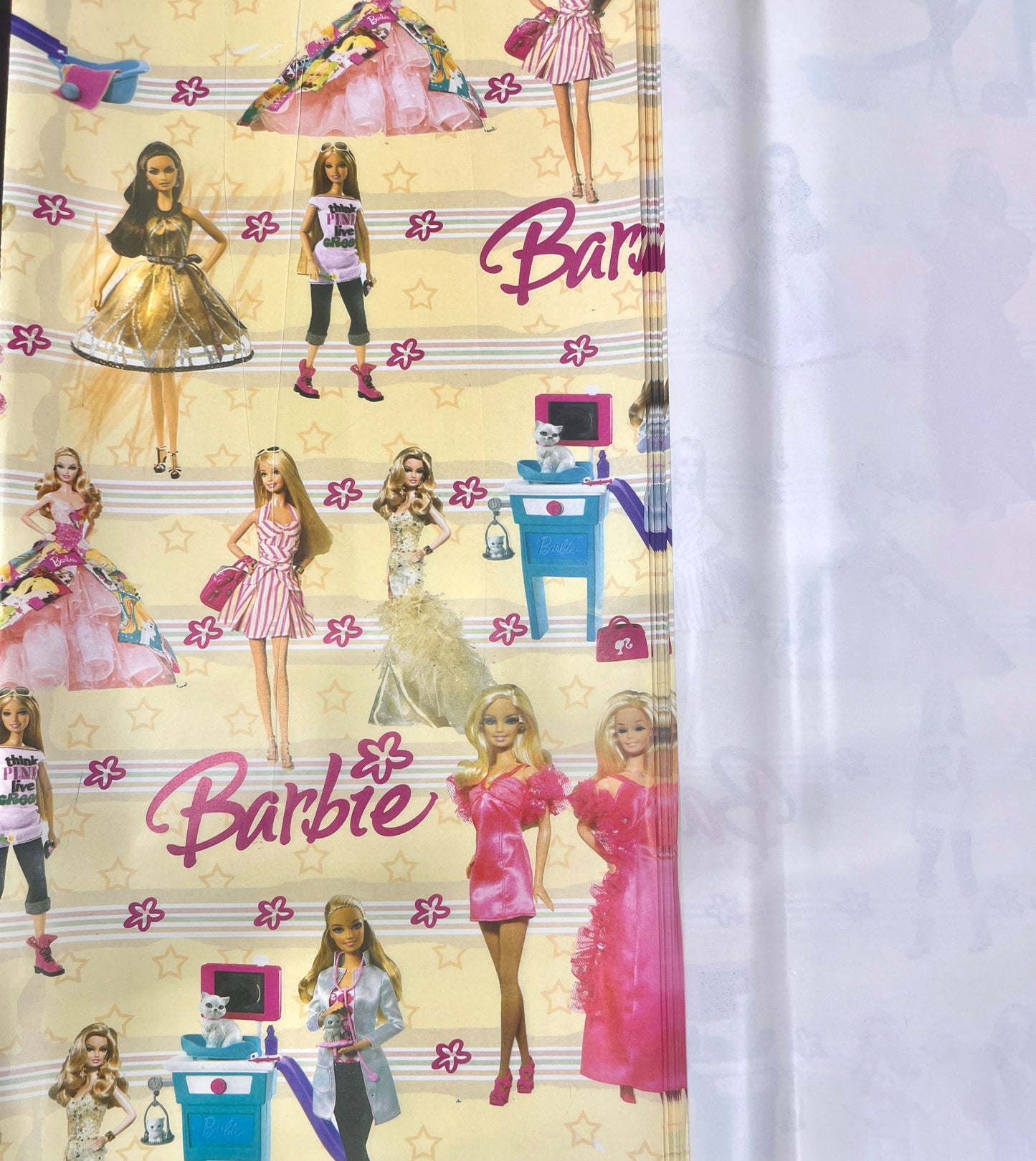 Barbie Printed Gift Wrapping Paper