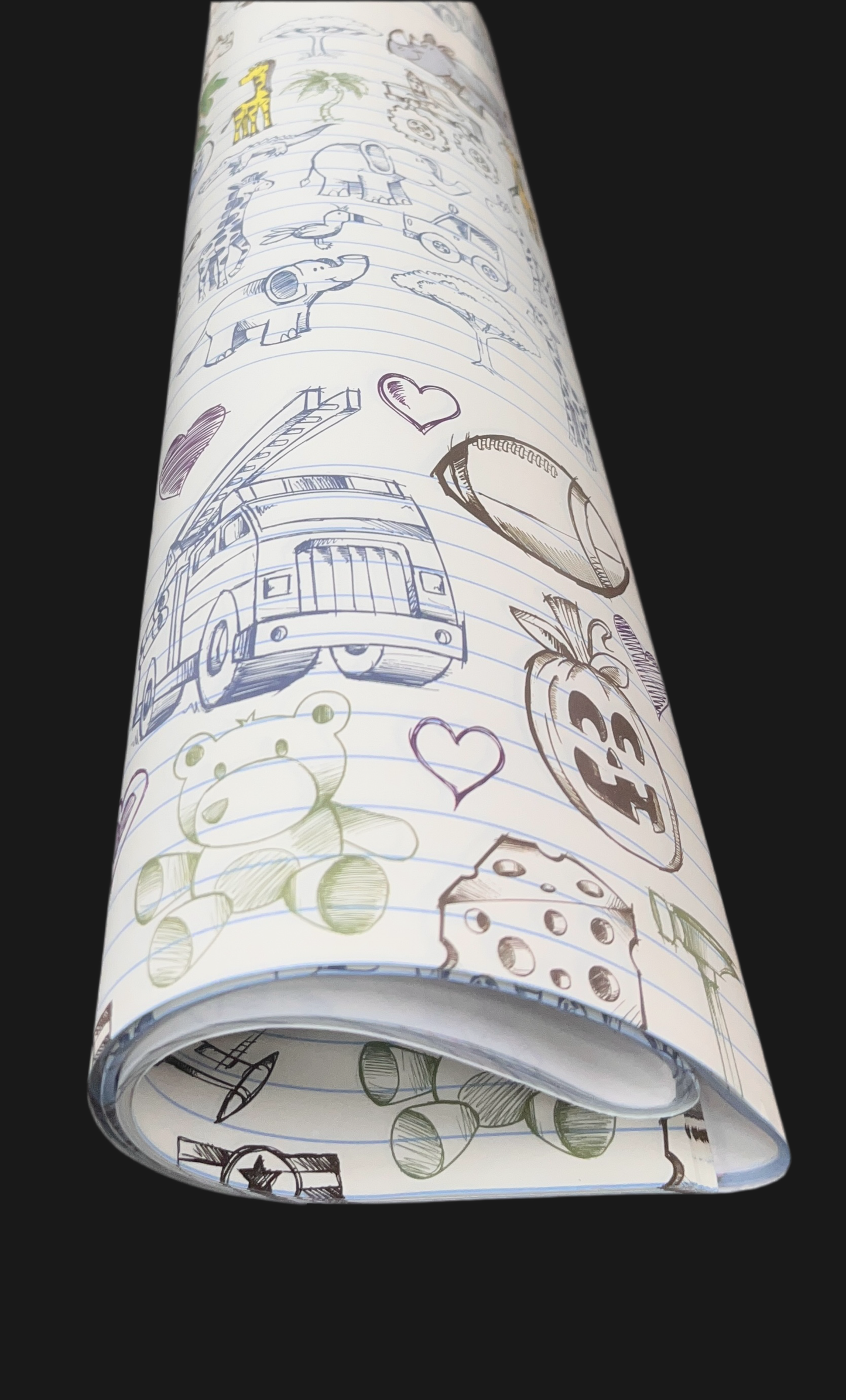 Mix Printed Gift Wrapping Sheets